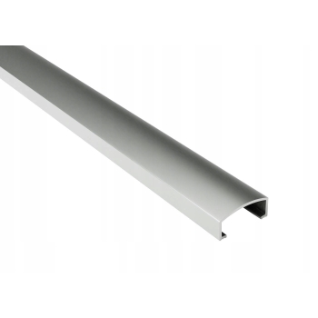 Bandă decorativă din aluminiu pentru plăci ceramice LISTELLO 20mm / 1,83m efect cromat