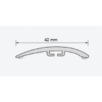 Profil de pervaz Cirrus PVC 42/0,93m Stejar rustic