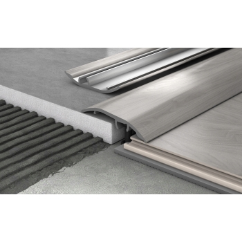 Profil de aluminiu All-in-One 37 mm/0,93 m Stejar rustic