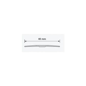 Salag SH40 Profil de prag din titan pentru găuri 40mm/0,93m