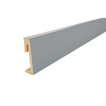 Alpha 60mm 60mm 2.2m PVC spin bandă gri