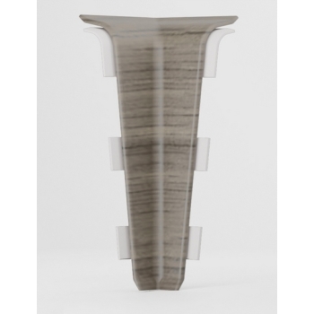 Colț interior SG75 pentru plintă Ash Grey oak