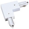 Lumină Prestige L 1F comutator pentru sistemul de șine alb