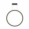MIRROR S negru 1x35W Lampă suspendată cu LED-uri Light Prestige