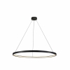 RING M negru 1xLED CCT Lampă suspendată cu LED-uri Light Prestige