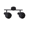 Plafonieră REUS negru 2x40W E14 Light Prestige