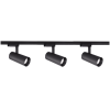 ICE SET 1F negru 3x50W GU10 Light Prestige kit de șine Prestige