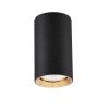 MANACOR negru-auriu corp de iluminat montat la suprafață 1x50W GU10 13 cm Light Prestige