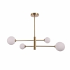 DORADO auriu 4x40W G9 lampă suspendată Light Prestige