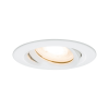 Lampă suspendată LAGOS mobilă albă 1x50W GU10 IP65 Lumina Prestige