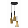 Lampă suspendată SOLIN gold 3x60W E27 de Light Prestige