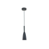 SOLIN lampă suspendată gri 1x60W E27 Light Prestige
