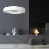 Lampă suspendată REUS albă 1x36W LED Light Prestige