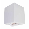 Corp de iluminat montat la suprafață LYON alb 1x50W GU10 Light Prestige