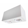 Corp de iluminat montat la suprafață LYON alb 2x50W GU10 Light Prestige