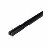 Șină pentru sistemul de șine 1F negru 2m de alimentare finală + capac Light Prestige