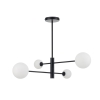 DORADO negru 4x40W G9 Lampă suspendată DORADO Light Prestige