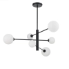 DORADO negru 6x40W G9 Lampă suspendată DORADO Light Prestige