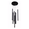 Lămpă suspendată LUNGO negru 7x5W G9 Light Prestige