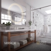 MIRROR S gold 1x35W LED lampadare suspendată Light Prestige