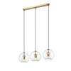 ARETTE auriu 3x40W E27 lampă suspendată Light Prestige