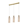 PIEGA chihlimbar 3x40W E14 lampă suspendată Light Prestige