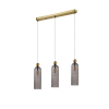 PIEGA fumuriu 3x40W E14 Lampă suspendată Light Prestige