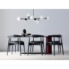 DORADO negru 8x40W E14 Lampă suspendată DORADO Light Prestige