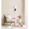 Aplică DORADO negru 2x40W E14 Light Prestige