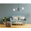 DORADO negru 6x40W G9 Lampă suspendată DORADO Light Prestige