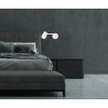 Aplică SNOW cu braț de extensie alb 1x40W GU10 Light Prestige