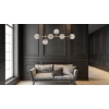 Lampă suspendată ALISA negru 6x40W E14 Light Prestige