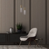 MANACOR gold 1x50W GU10 lampă suspendată Light Prestige