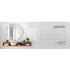 MIRROR L gold 1x50W LED lampadare suspendată Light Prestige