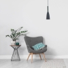 SOLIN lampă suspendată gri 1x60W E27 Light Prestige