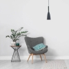 SOLIN lampă suspendată neagră 1x60W E27 Light Prestige