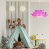 FARFALLA lampă suspendată roz închis 1x60W E27 Light Prestige