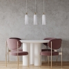 Lampă suspendată PIEGA albă 3x40W E14 Light Prestige