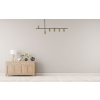 ARIZONA lampă suspendată negru/auriu 6x40W GU10 Light Prestige