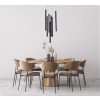 Lămpă suspendată LUNGO negru 7x5W G9 Light Prestige