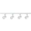 SNOW Spotlight pentru sistemul de cale ferată 1F alb 1x50W GU10 Light Prestige