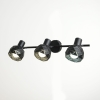 Plafonieră REUS negru 3x40W E14 Light Prestige