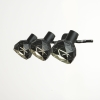 Plafonieră REUS negru 3x40W E14 Light Prestige
