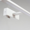 Aplică ISLA alb IP44 4000K 1x12W LED 41cm Light Prestige