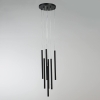 Lămpă suspendată LUNGO negru 7x5W G9 Light Prestige