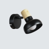 Lampă de perete AREZZO negru 1x40W E14 Light Prestige