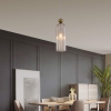 PIEGA chihlimbar 1x40W E14 lampă suspendată Light Prestige