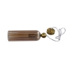 PIEGA chihlimbar 1x40W E14 lampă suspendată Light Prestige