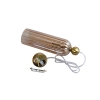 PIEGA chihlimbar 1x40W E14 lampă suspendată Light Prestige