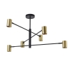 Plafonieră SNOW gold 6x50W GU10 Light Prestige
